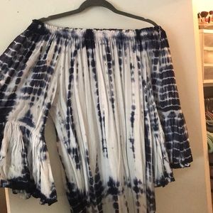 Off the shoulder dress